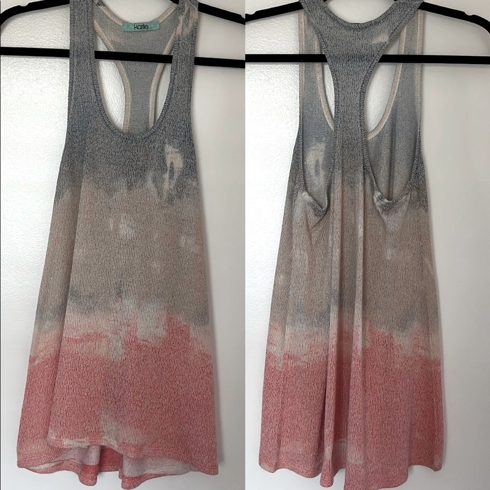 !!! WORN 1x ONLY !!! Karlie Flowy Razor Back Knitted Tank
